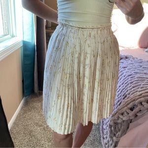 FRNCH yellow NWOT skirt